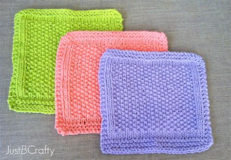 These 23 free knitting patterns will encourage you to use your newly acquired skills and venture into making items for your home or to wear in addition to additional scarf ideas. Seed Stitch Dishcloth Pattern - Free Pattern by Just Be Crafty