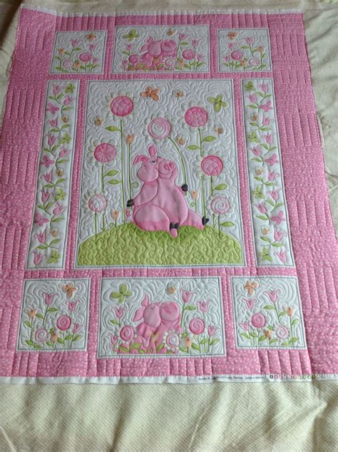 Think Pink Baby Quilt Panels Panel Quilts Panel Quilt Patterns