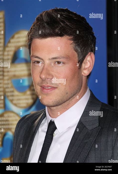 Cory Monteith The Glee 3d Concert Movie Premiere At The Regency