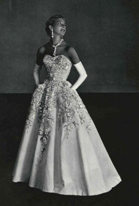 Dress Vintage 50s Pierre Balmain For 2019 Vintage 1950s Dresses