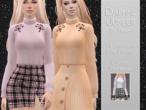 Daphne Jumper By Sifix At Tsr Sims 4 Updates