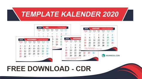 Silahkan pilih tanggal selesai penghematan cahaya siang (waktu musim panas). Download Template Kalender 2020 CRD Lengkap Dengan Jawa ...