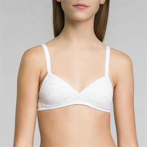 Soutien Gorge Triangle Coque Blanc Dim Touch Girl