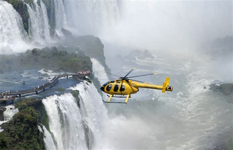 Helicopter Flight Over Iguazu Falls Mesmerizing Scenes Argentina
