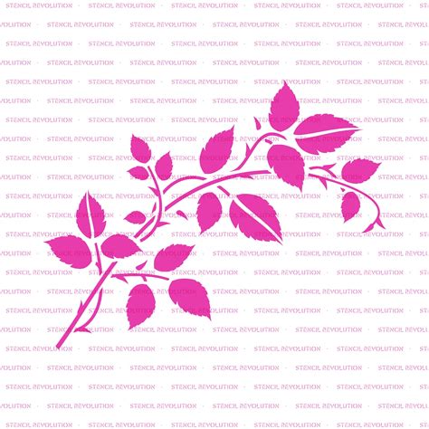 Vine Stencil Reusable Leaf Stencil For Nature Decor Floral Etsy