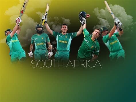 The south african team has played a total of 1168 matches in international cricket and was the third cricket playing nation. Cricket Wallpapers: South Africa Cricket Team Wallpapers
