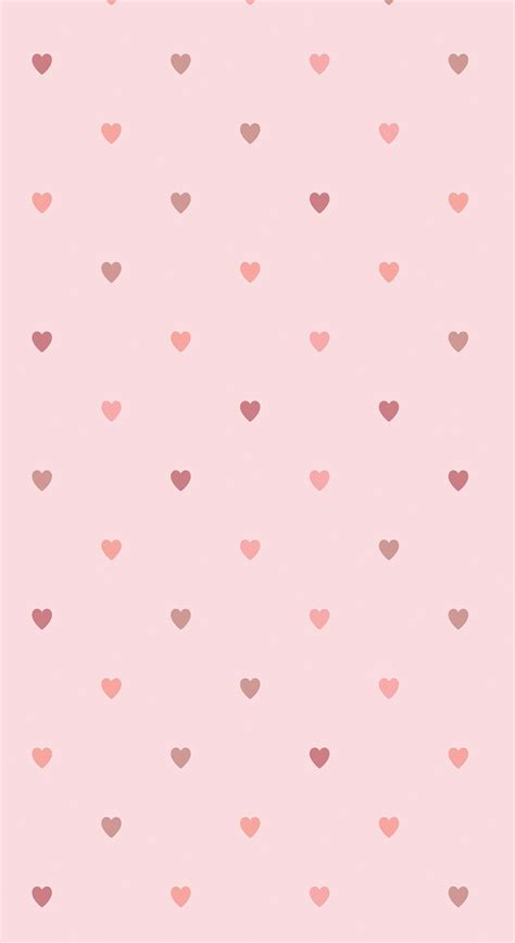 Pink Heart Iphone Wallpaper Iphonewallpaper Simple En 2019 Pink