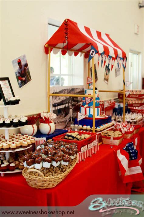 Free shipping on orders over $25 shipped by amazon. Vintage Baseball themed Baby Shower styled by Sweetness ...