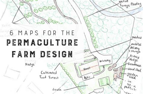 6 Maps To Draw For Creating Your Own Permaculture Site Design