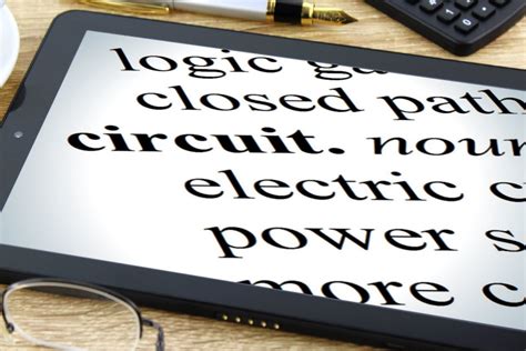 Circuit Free Of Charge Creative Commons Tablet Dictionary Image