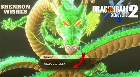 All Shenron Wishes In Dragon Ball Xenoverse 2