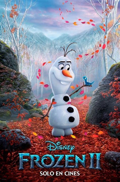 Frozen 2 Character Poster Olaf And Bruni Disneys Frozen 2 Photo