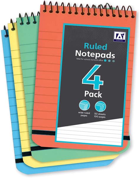 Ruled Notebooks 4 Notebookspack Bigamart