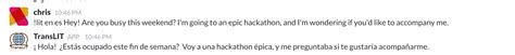 Check spelling or type a new query. TransLIT | Devpost