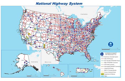 Penting 13 Us Maps With States And Cities And Highway