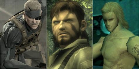 The Biggest Mistake Every Different Version Of Snake Made In Metal Gear