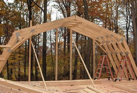 Small Bridge Construction Plans Elegant 30′ Wide Gambrel Frames