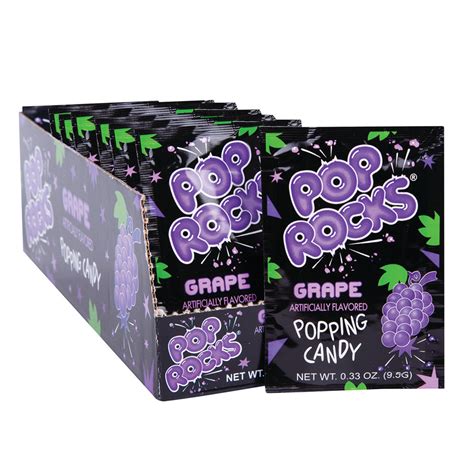 Pop Rocks Grape Popping Candy 033 Oz Nassau Candy