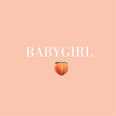 Babygirl By Queenmae19 Cute Wallpapers Peach Aesthetic