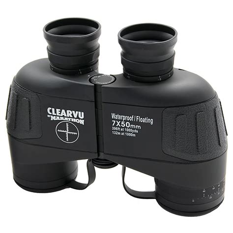 Waterproof Binocular With Reticle 7 X 50 Marathonwatch