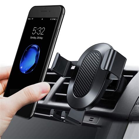 Torras Cell Phone Holder For Car Auto Clamping Air Vent Car Mount