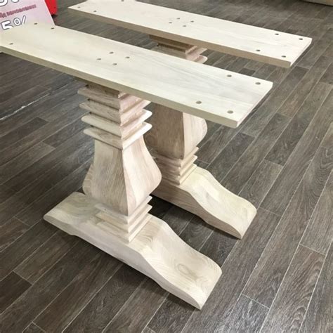Patas de madera para mesas de roble • MBS Wood
