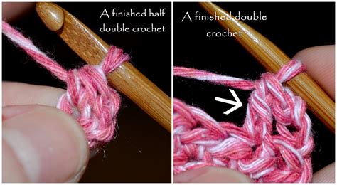 Double And Half Double Crochet Stitches How To With Videos FeltMagnet