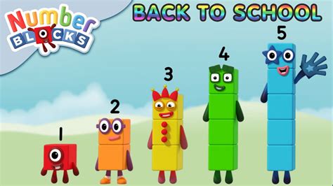 Numberblocks Backtoschool Meet Numbers 1 5 Learn To Count Youtube