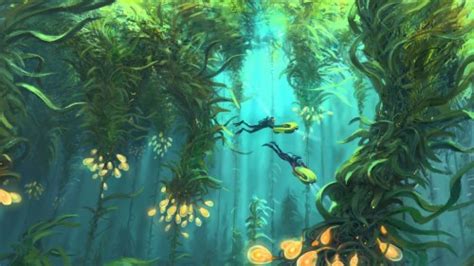 Find Kelp Forests Subnautica 2477697 Hd Wallpaper And Backgrounds