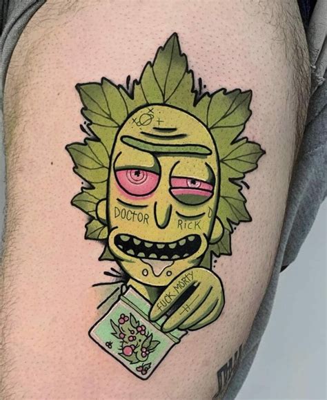101 Best Rick And Morty Tattoo Ideas You Need To See Outsons