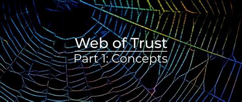 Web Of Trust Part 1 Concept Fedora Magazine