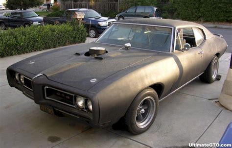 This Is What Im Working With 1968 Pontiac Gto Primer Black Before