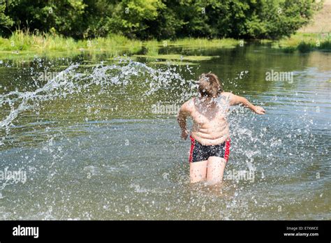Full 10 Years Boy Swim High Resolution Stock Photography And Images Alamy