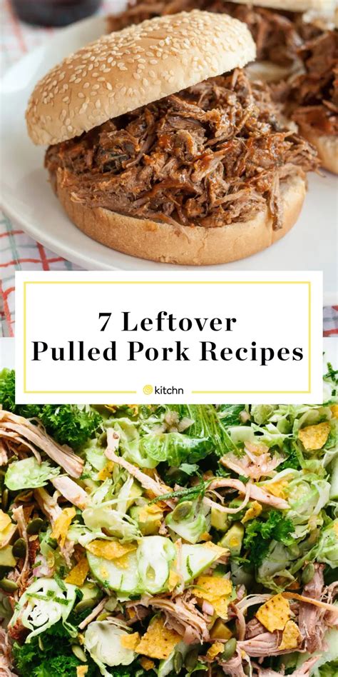 Use up leftovers and provide a hearty meal with this tasty pork katsudon. 7 Easy Recipes to Help Use Up Leftover Pulled Pork | Pulled pork recipes, Pulled pork leftover ...