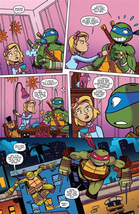 Tmnt Amazing Adventures No Phones At The Table By Ninjaturtlefangirl