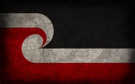 Maori Tino Rangatiratanga Grunge Flag By Elthalen On Deviantart