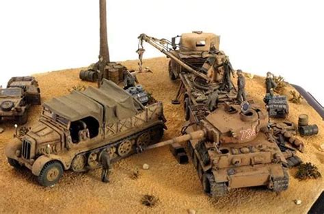 Desert Military Diorama Diorama Military Modelling