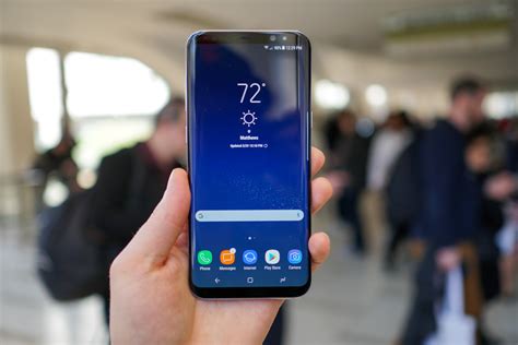 The samsung galaxy s8 plus features a 6.2 display, 12mp back camera, 8mp front camera, and a 3500mah battery capacity. Video: Samsung Galaxy S8 and S8+ First Look and Tour!