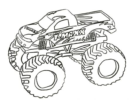 Top 41 great dump truck coloring pages remarkable awesome fire. Free Printable Monster Truck Coloring Pages For Kids