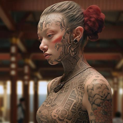 Share Female Face Tattoos Best In Cdgdbentre