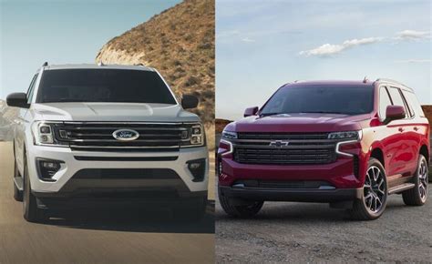 Chevrolet Tahoe Vs Ford Expedition Which Full Size Suv Is Right For