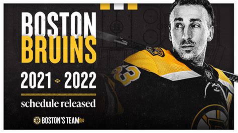 Boston Bruins 2022-21 Schedule - State Schedule 2022