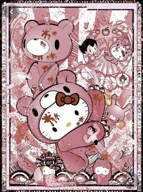 Hello Hello Kitty Hello Kitty Art Poster Prints Retro Poster