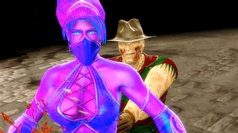 Mortal Kombat All Fatalities X Rays On Kitana Toxic Costume Mod K Ultra Hd Gameplay Mods