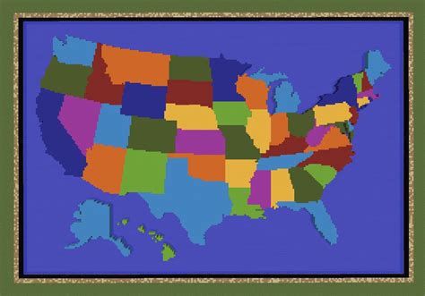How Do You Guys Like The United States In Minecraft R Minecraft