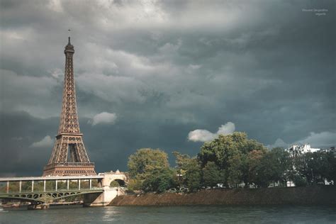 Free Images Landscape Tree Bridge Eiffel Tower Paris River