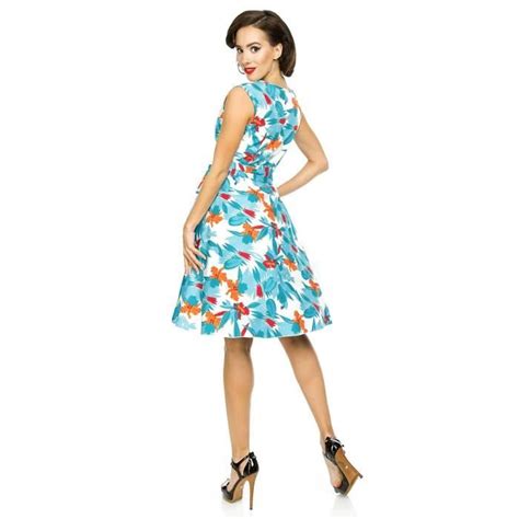 Women S 1950 S Retro Vintage Audery Hepburn Tropical Leaf Tea Swing Party Dress 3g2goa Taille 40