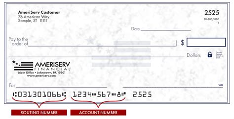 Account Number On A Check Located
