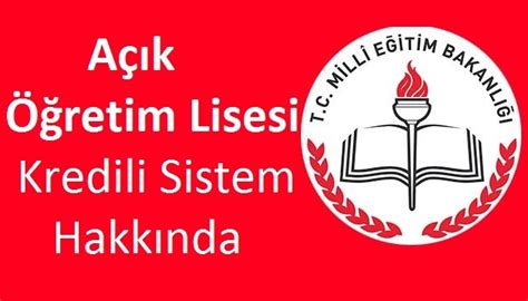 Alan kredisinin 80 veya üzerinde olması (genel kültür alanı hariç), alan derslerinin tamamından en az bir defa sınava girilmiş olunması, açık öğretim lisesinde en az bir dönem sınava girmiş olması. Açık Öğretim Lise Kredi Sistemi Nedir? | KamudanSes.Com