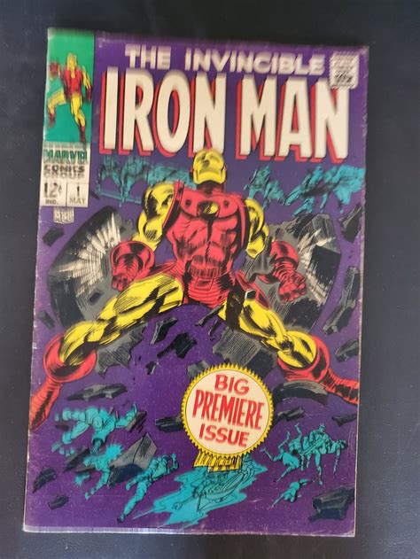 Iron Man 1 1968 Key Issue First Issue In Own Book Origin Retold